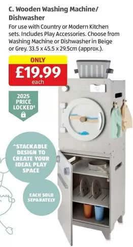 Wooden Washing Machine/Dishwasher