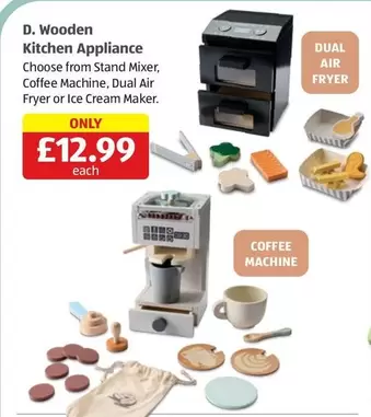 Dual - D. Wooden Kitchen Appliance