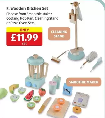 Wooden Kitchen Set