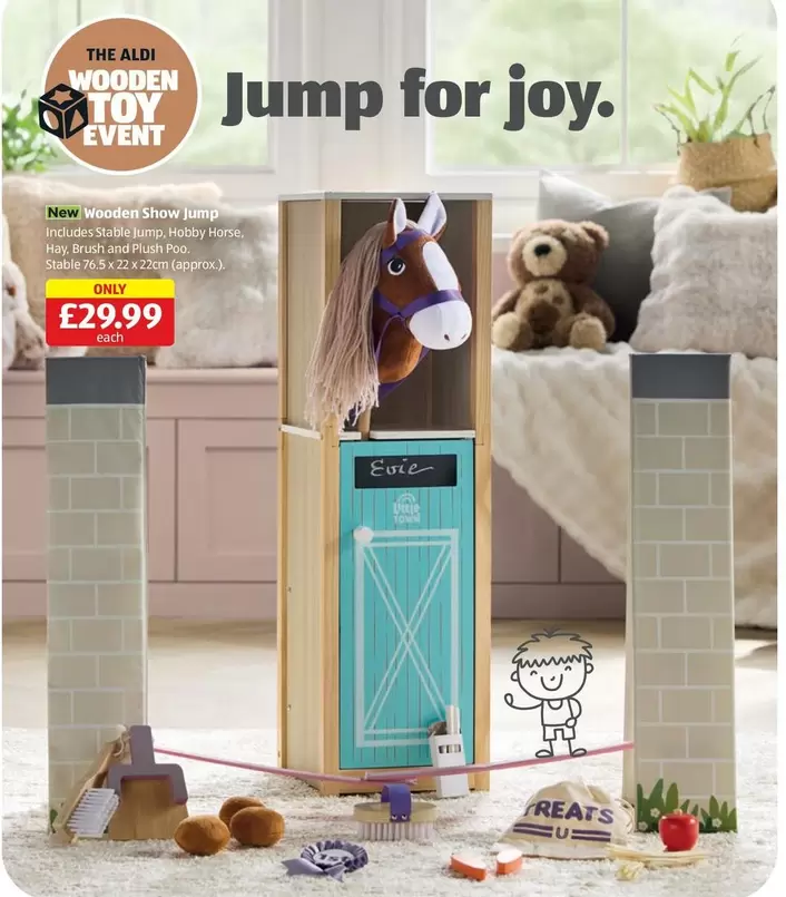 Joy - Wooden Show Jump