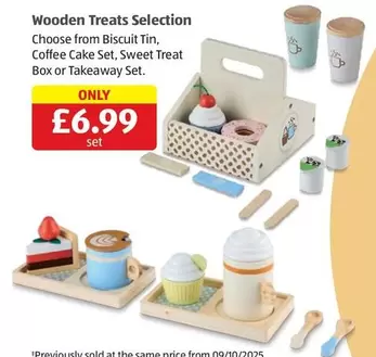 Sweet - Wooden Treats Selection