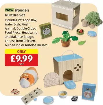 Animal - New Wooden Nurture Set