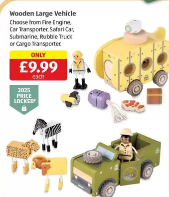 Wooden Large Vehicle