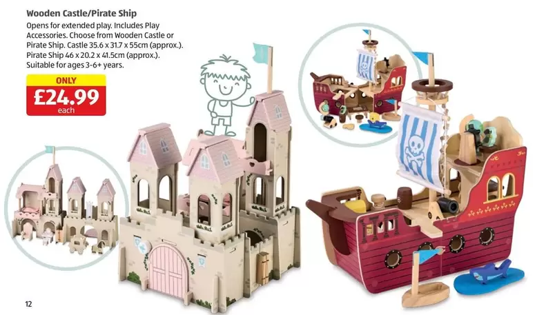 Wooden Castle/Pirate Ship