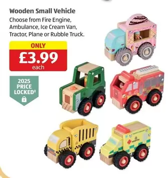 Wooden Small Vehicle