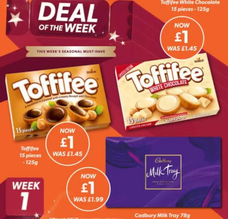 Cadbury - Toffifee White Chocolate