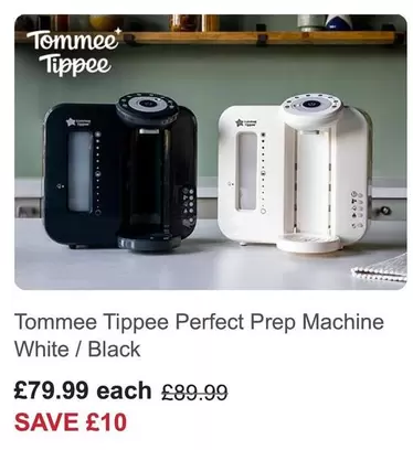 Perfect Prep Machine White / Black