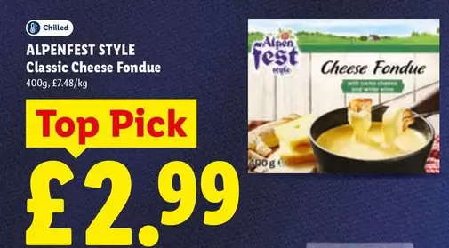 Classic Cheese Fondue