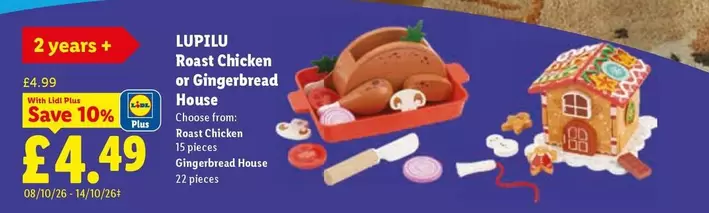 Lidl - Roast Chicken or Gingerbread House
