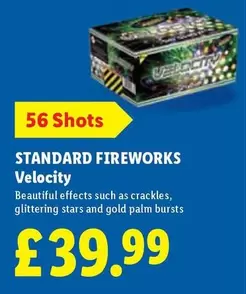 STANDARD FIREWORKS Velocity