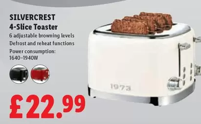Silvercrest - 4-Slice Toaster