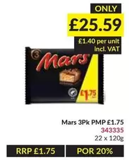 Mars - 3Pk PMP