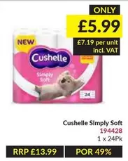 Cushelle - Simply Soft 1 x 24Pk