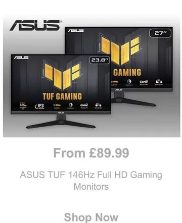 ASUS - TUF 146Hz Full HD Gaming Monitors