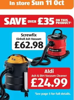 Sun - Einhell Ash Vacuum