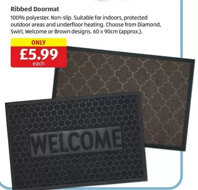 Ribbed Doormat