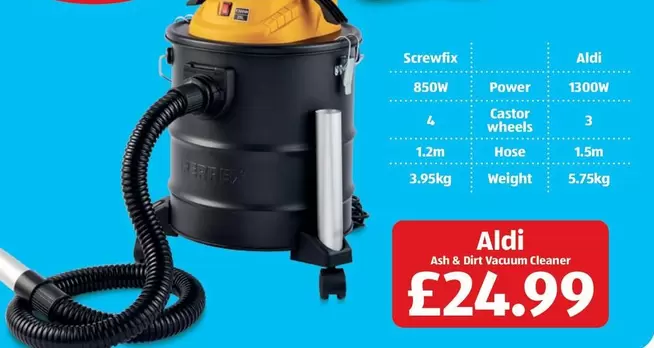 Ash & Dirt Vacuum Cleaner