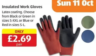 Sun - Insulated Work Gloves