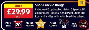 Snap Crackle Bang!