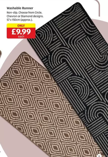 Chevron - Washable Runner