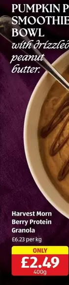 Pumpkin Smoothie Bowl