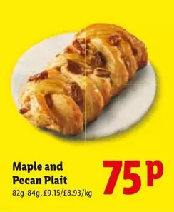 Maple and Pecan Plait
