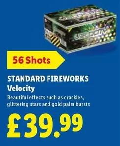STANDARD FIREWORKS Velocity