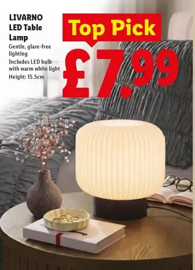 Livarno - LED Table Lamp