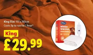 King -  Size Winter Warmer