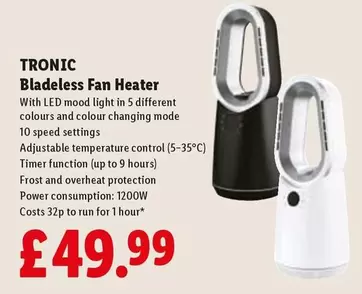 Bladeless Fan Heater
