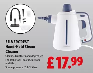 Silvercrest - Hand-Held Steam Cleaner