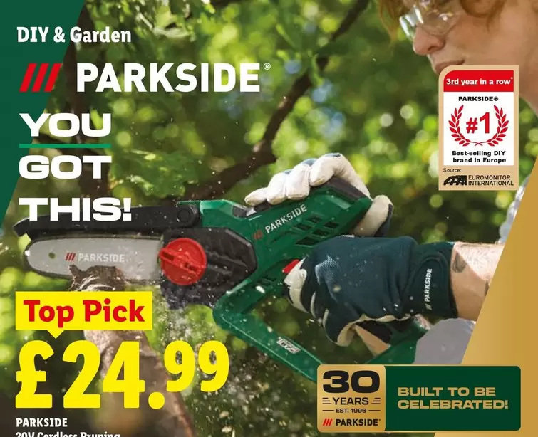 Parkside - Cordless Pruning Saw