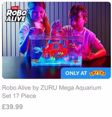 Robo Alive Mega Aquarium Set
