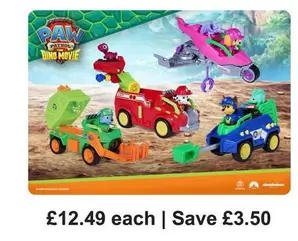 Paw Patrol The Movie Vehicles