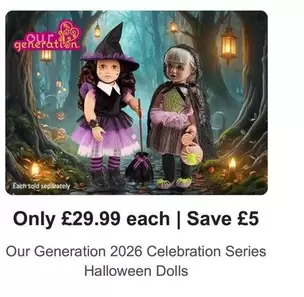 2026 Celebration Series Halloween Dolls