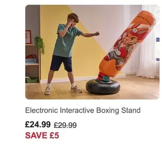 Electronic Interactive Boxing Stand