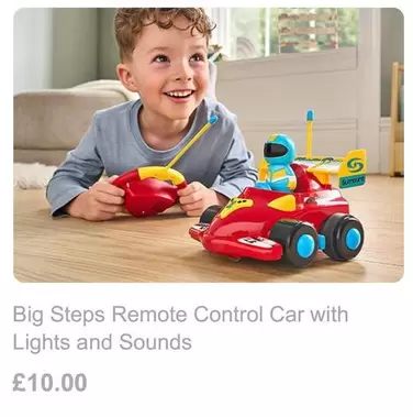 Remote Control Car with Lights and Sounds