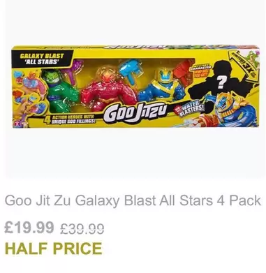 Galaxy - Blast All Stars 4 Pack