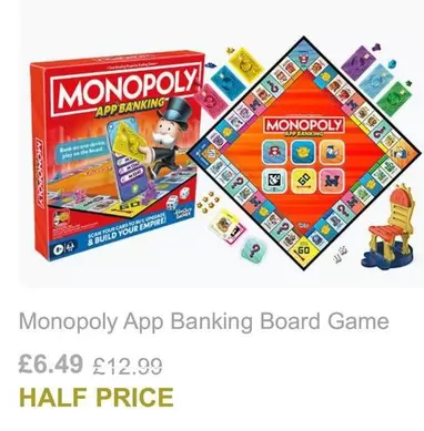 App Banking Board Game