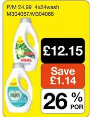Fairy - Ariel or 4x24wash M304067/M304068