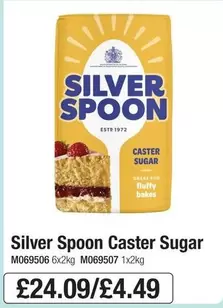 Silver - Caster Sugar M069506 6x2kg M069507 1x2kg