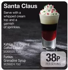Santa Claus M268555 70cl, M286824 70cl