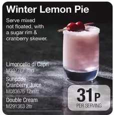 Capri - Winter Lemon Pie
