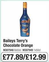 Baileys - Terry's Chocolate Orange
