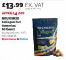 Collagen Gut Gummies 60 Count Item 664108