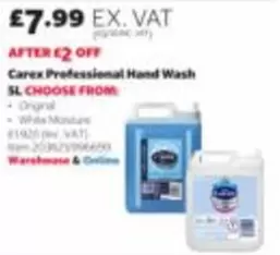 Carex - Professional Hand Wash 5L