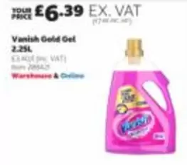 Vanish -  Gold Gel