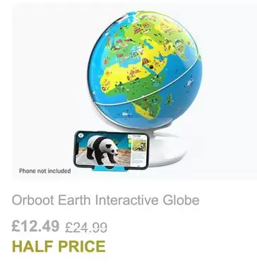 Orboot Earth Interactive Globe