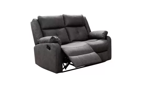 Janus Fabric 2 Seater Manual Recliner Sofa