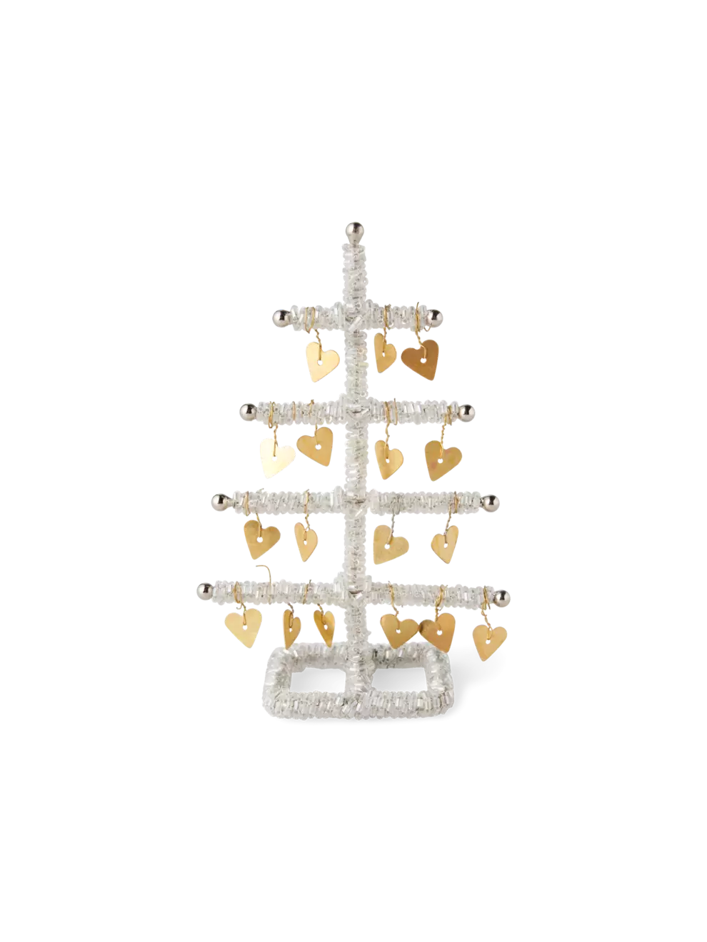 Decorative tree with hearts